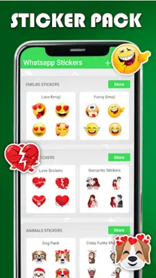 All Stickers Pack for WhatsApp android App screenshot 2